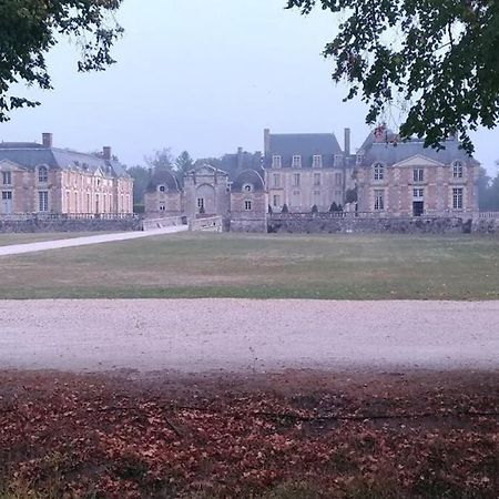 F2 au pied du château et à 15min de Center Parc La Ferté-Saint-Aubin Exterior foto